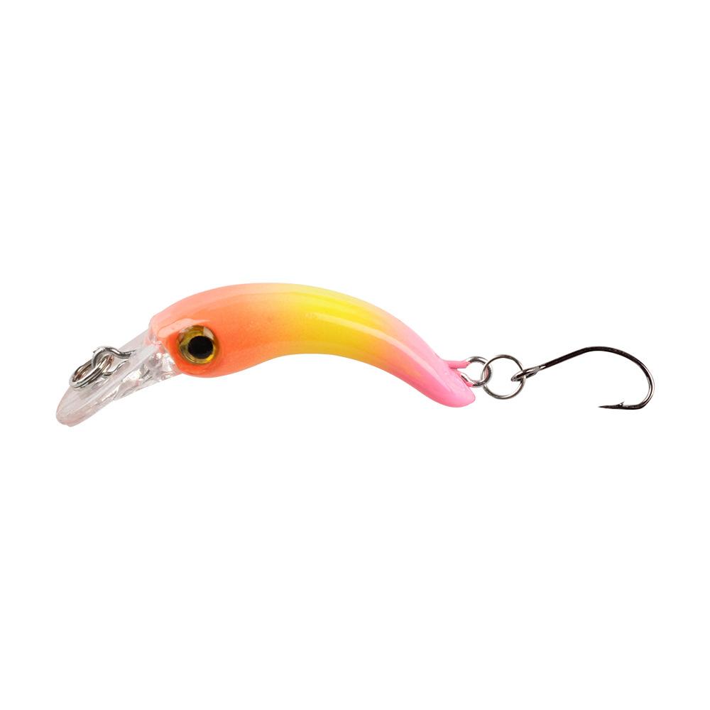 8pcs Micro Floating Minnow Lures 1.57inch 1.4g with Rattle Chamber Sharp Single Hook Multi-Color Realistic Eyes Crankbait Hard Bait for Trout Pike Bass Freshwater Fishing Lures Vibrant Colors Pike Fishing