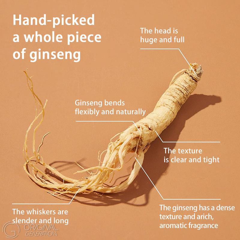 Energy Boost Tea 5 Cartons Ginseng Tea 11g-Carton With Ginseng, Red Dates, Bamboo, Longan