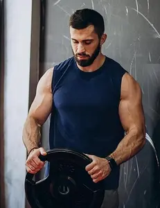 Men's Workout Tank Tops UPF 50+ Swim Shirts Quick Dry Running Sleeveless UV Protection Muscle Tees  Quick Dry Gym Tank Top - Sleeveless Muscle Tee for Bodybuilding & Workouts Clothes QuickDry Breathable Moisture Wicking Muscle Tank MensActivewear