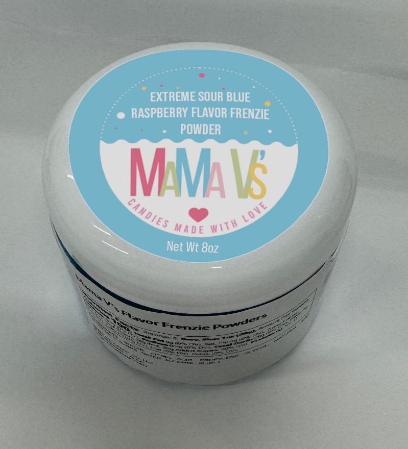 FLAVOR FRENZIE POWDER- MAMA V'S VIRAL– Extreme Sour, Sweet, Sour, INSANE Flavor! Perfect for Candy, Snacks, Fruit & Rim Dips - TikTok Viral Favorite