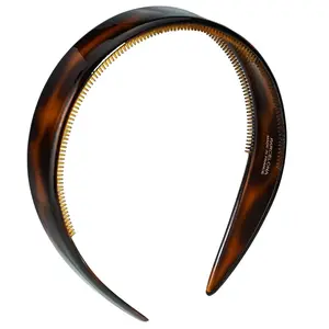Parcelona Headband – Cellulose Acetate with Non-Slip Teeth for All Hair Types