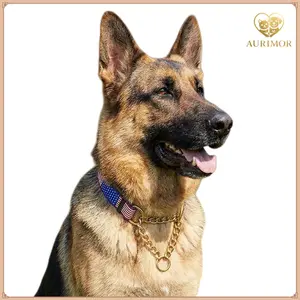 American Flag Dog Collar Patriotic USA Stars & Stripes Design Adjustable Comfortable Durable Lightweight for Small Medium Large Dogs Perfect for Fourth of July Holidays,dog accessories,dog products