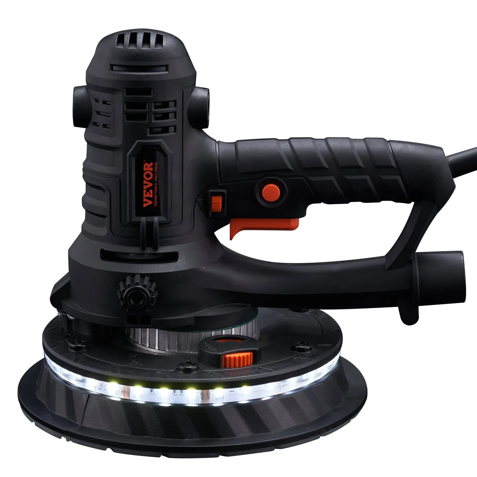 Spring new arrivals Drywall Sander 800W Brush Motor 1200-2300RPM Variable Speed & Auto Vacuum