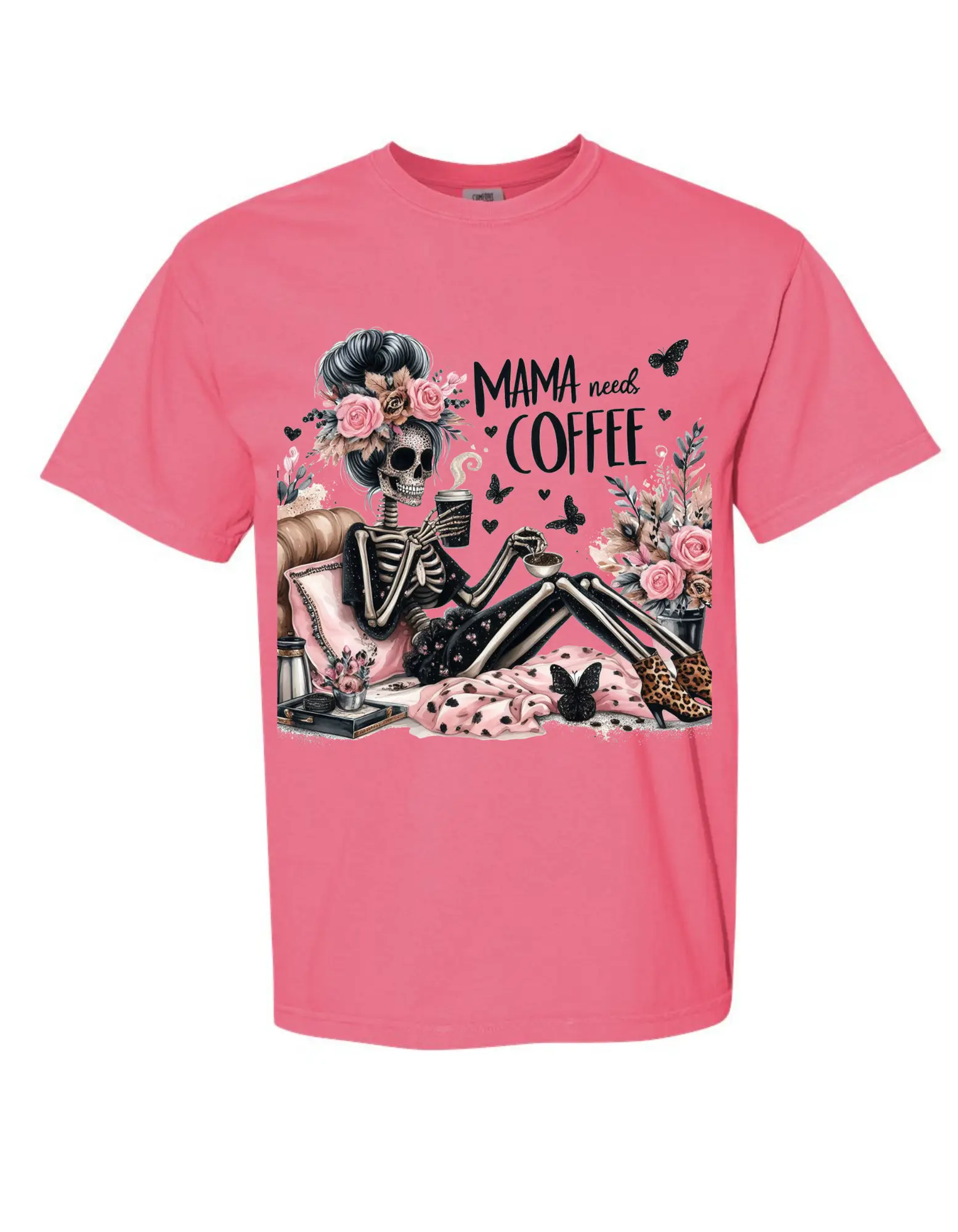 Mama needs coffee comfort colors T shirt Mama needs coffee comfort colors T shirt