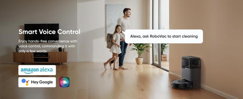 eufy C20 Omni Robot Vacuum, Vacuum-and-Mop-Combo, Self-Emptying, Auto Mop-Washing and Auto-Drying for hands-free cleaning, 3.35-Inch Ultra-Slim Body, 7000 Pa Powerful Suction, All-in-One Station, Eufy