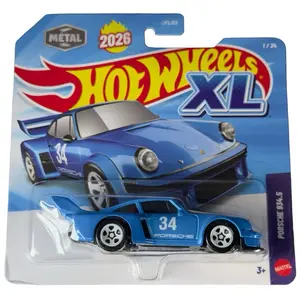 Hot Wheels XL Porsche 934.5 Blue 1/24
