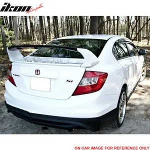 Trunk Spoiler Wing for Honda Civic 4Dr 2012-2015 Mugen Style Painted ABS
