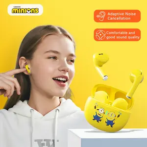 Minions official genuine authorized wireless headset | Bluetooth 5.4 · Smart noise reduction · Support wireless charging · 4 - 5 hours battery life · Gift box gift