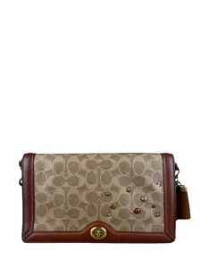 Pre-owned na Crossbody Bags Coach Signature Riley Crossbody Bag