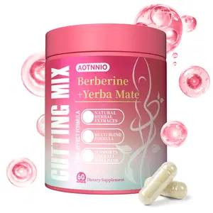 Berberine + Yerba Mate, 5-HTP, Chromium, Magnesium Summervibes | Cutting-Mix capsule | Men & Women ,  60 Count