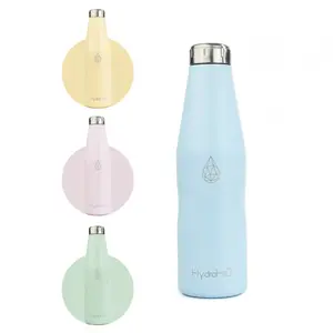 HYDRO H2O Beach 25oz Stainless Steel Water Bottle – BPA Free, Double-Wall Insulated, Leak-Proof, Non-Toxic