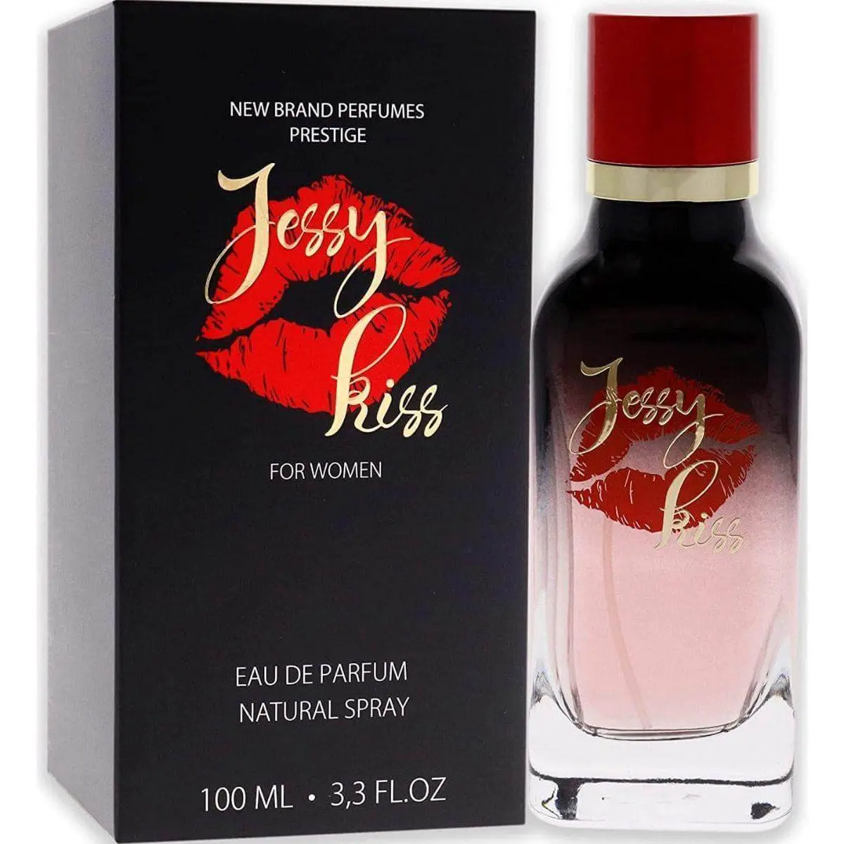 NEW Brand Prestige Jessy Kiss Female Floral Eau Perfume, Women's Eau de Parfum (EDP) - 3.3 fl oz, 3.4 fl oz Options, Raspberry Base, New In Box, Fragrance Edp, Fruit Floral Scent, Sweet Fruity Fragrance, Edp Fragrance, Floral Scented Perfume
