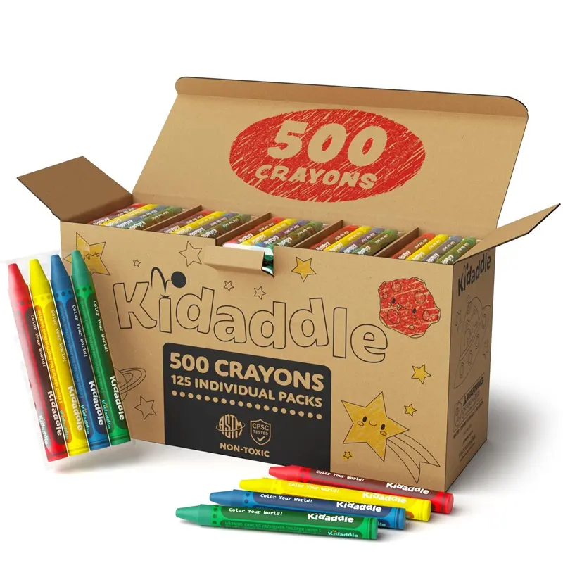 Crayons - 500 Pack