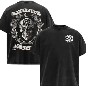 Vintage Breaking Benjamin Band T-Shirt, Rock Band Shirt, Rock Music Lover Shirt, Vintage Band Shirts Casual Comfort Cotton Fabric Fit Top , Top Men's and Women's Clothing . 5