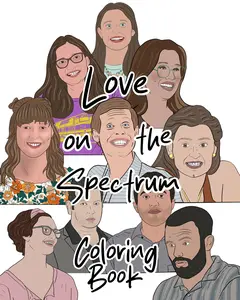 Love on the Spectrum Coloring Book - Physical Copy
