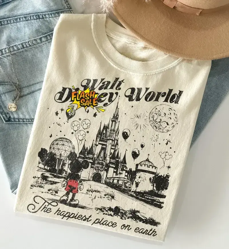 WDW Maickey And Friends Shirt, Castle Balloon 2026 Trip, Family Trip tee, WDW Magic Kingdom