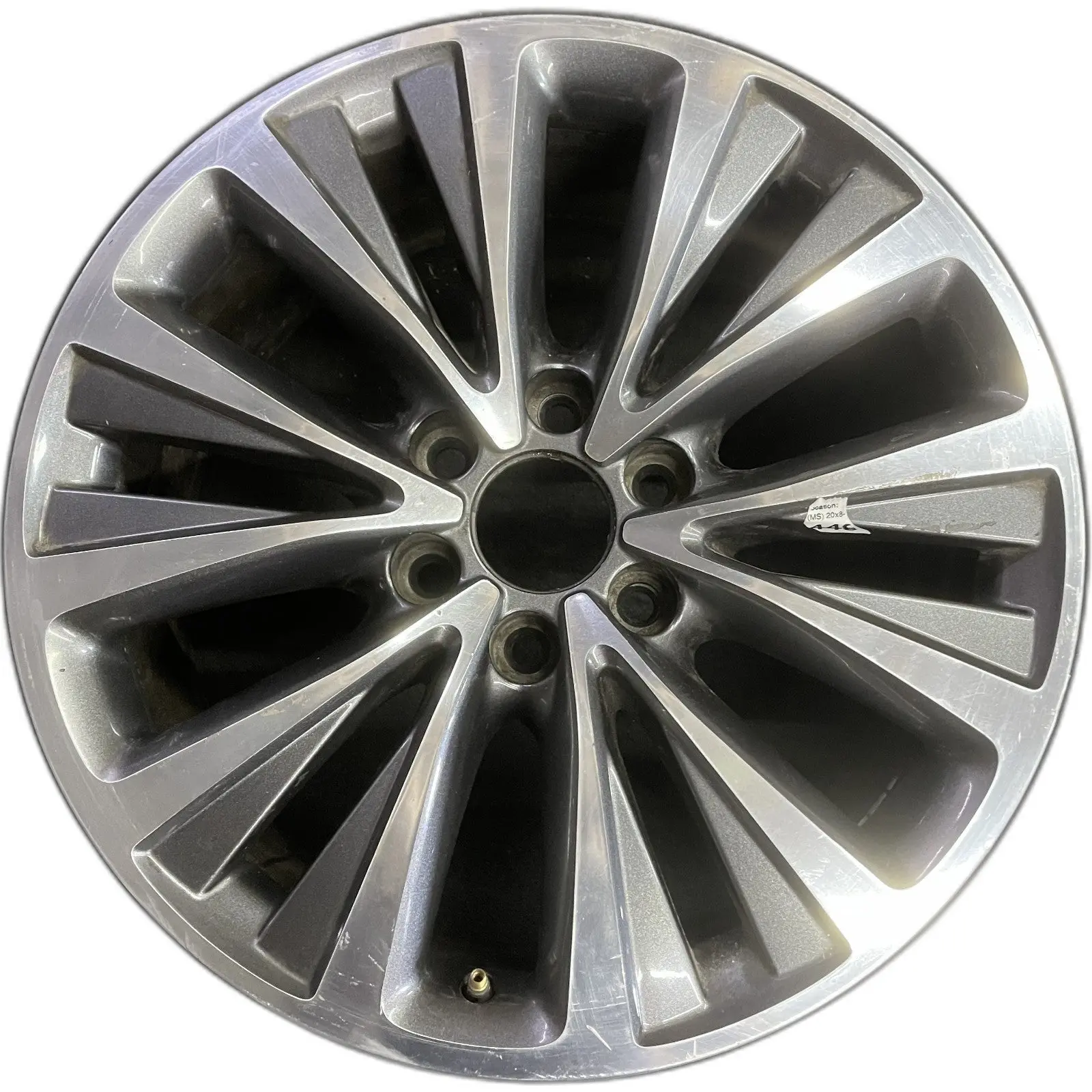 Ford MACHINED CHARCOAL NAVIGATOR OEM 2015-2017 20x8.5 FL7Z1007A pockets ALLOY Original Factory Rim