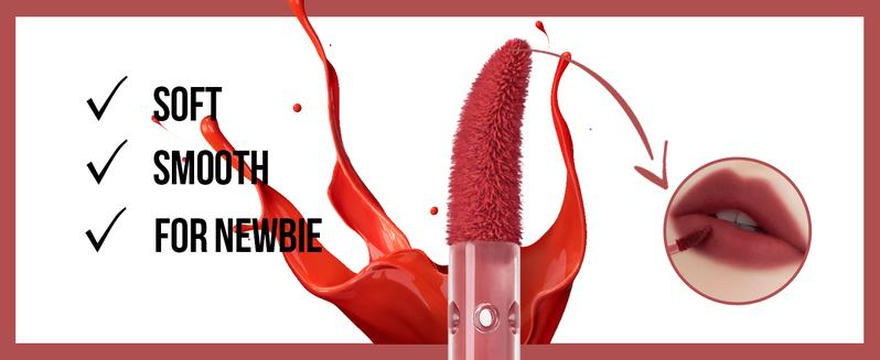 CARSLAN Matte Liquid Lipstick Long Lasting Highly Pigmented Lip Color Make Up For Women Lightweight Smooth Summer Full Coverage Lipgloss Makeup Carlan Sweet Kiss Smudgeproof