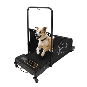 Mersco Dog Treadmill for Medium Dogs - Large Running Belt 37.5"x15" - Non-Slip Foot Pads - LED Display - Remote Control - Home Use - Ideal for High-Energy Breeds