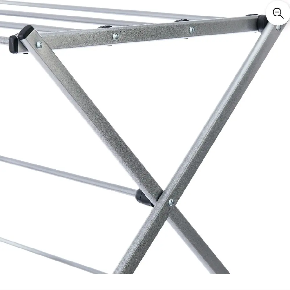 Oversized Collapsible Steel Laundry Drying Rack