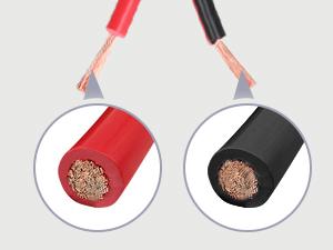 Nilight 100FT 14AWG Copper Clad Aluminum Wire 14/2 Gauge Red Black CCA Electrical Cable 2 Conductor Parallel 12V/24V DC Flexible Extension Cords for Car Audio Radio Speaker Amplifier