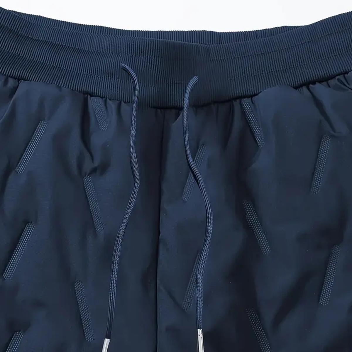 Men's Thermal Pants - Heavyweight Insulated Cotton Winter Trousers with Drawstring Waistband, Black Cold-Resistant Daily & Formal Wear with Side Pockets - Suitable for Office Work and Outdoor Activities SpringStatements