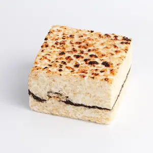S’mores Crispycake – Gooey Toasted & Campfire-Inspired GIANT Rice Crispy Treat 3.5" x 3.5" Soft Chewy Marshmallow Top Chocolate Graham Cracker Center