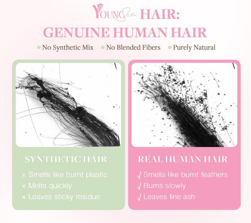 YoungSee Micro Loop Hair Extensions Human Hair micro ring pre bonded Soft and Silky Hair Extensions for Women Micro Ring Extension Human Hair 100% Real Human Hair #TikTokShopBlackFriday