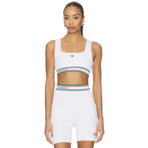 Casablanca Seamless Bralette in White