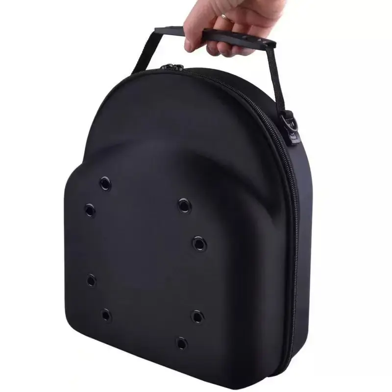 1-Pack Baseball Cap Storage Bag with Zipper &Handle,Portable Organizer for Home and Outdoor Use,Dustproof Cap Organizer fit for 6 caps,Black/Camo