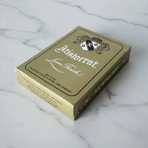 Aristocrat 727 Gold 110th Anniversary – Half Brick (6 Decks), Anniversary Edition