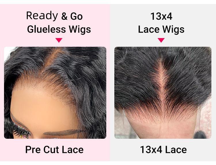 [Valentine's Day Essential] Wiggins Hair Glueless Loose Deep Wave Wig Side Part & Middle Part 6*8 Lace Closure Wigs Human Hair With Adjustable Drawstring Ready To Go And 7*4 Wig Pre Plucked 13x4 Lace Front Wigs