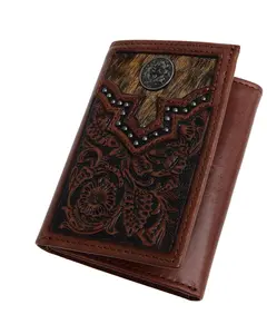 Cody James Men's Hair-On Trifold Wallet - 2013770Wp