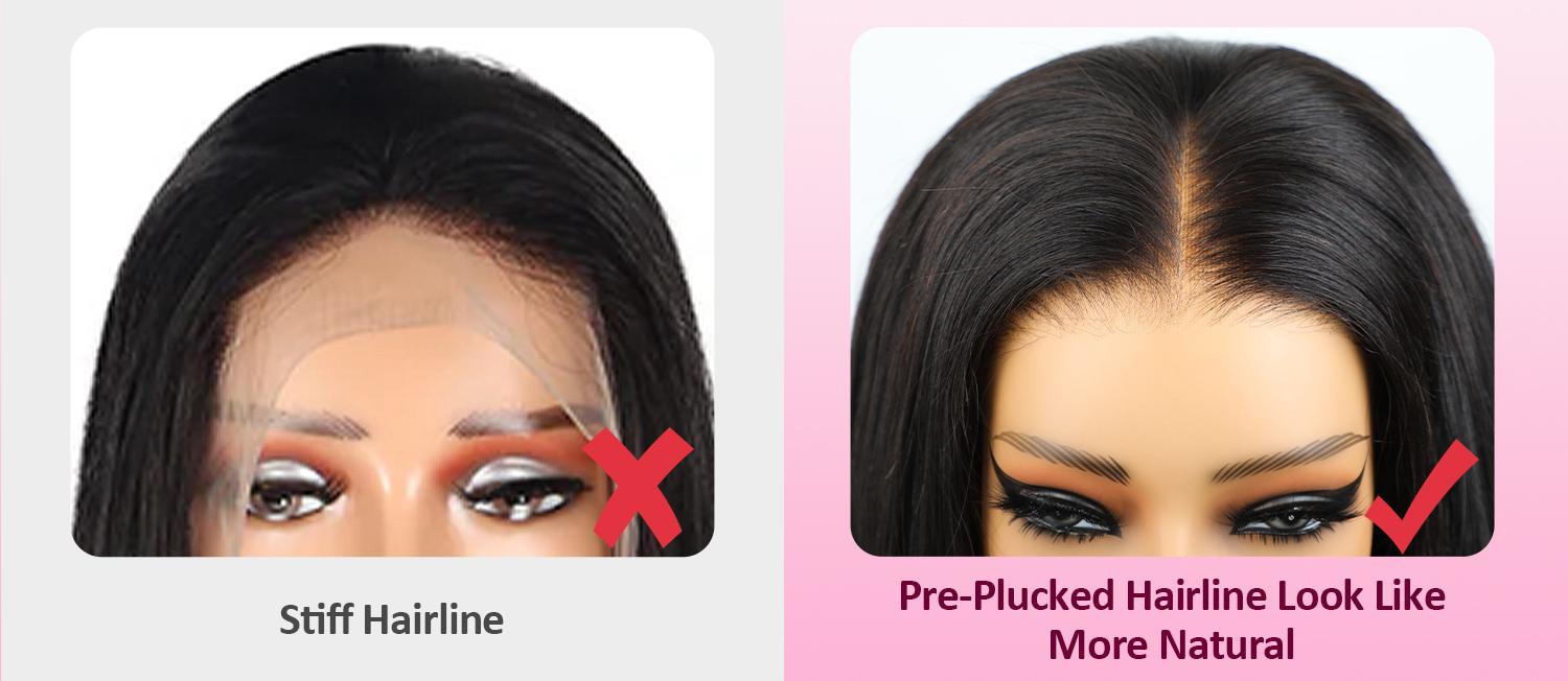 Reshine 4/27 Highlight Water Wave Wear Go Glueless Human Hair Wig Curly Hair Pre-cut HD Lace Closure Wigs 180% Density