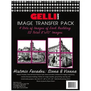 IT'S NEW!!!!  IMAGE TRANSFER PRINTABLES PACK - HISTORIC FACADES