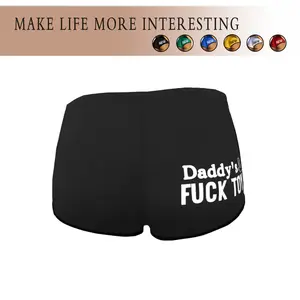 Women's letter-print underwear, regular plus size, yoga leggings, sports shorts, high-elasticity waistband, briefs.