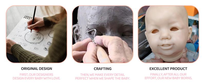 Babeside Realistic Reborn Baby Dolls 17/20/22 Inch Soft Weighted Body Lifelike Newborn Doll Girl & Boy with Gift Box for Kids Age 3+ Babeside Realistic Reborn Baby Dolls 17/20/22 Inch Soft Weighted Body Lifelike Newborn Doll Girl & Boy with Gift Box for Kids Age 3+