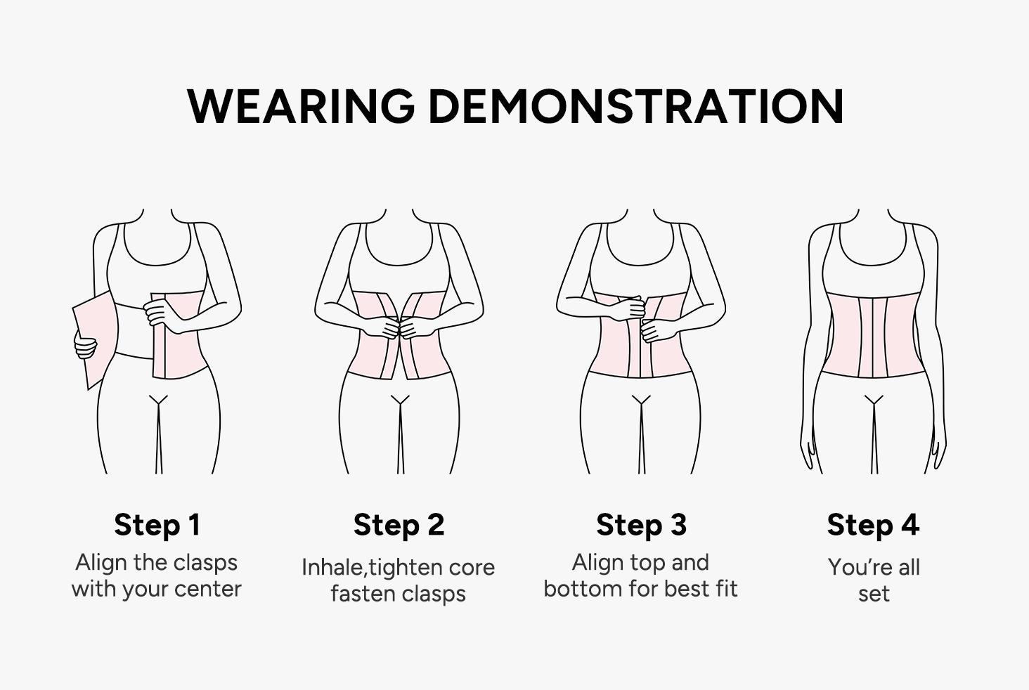 Nebility Women's Highwaist Corset Vest | Tummy Tuck Shapewear, Black | Sport & Daily Compression Womenswear Shaper Clothes Basic