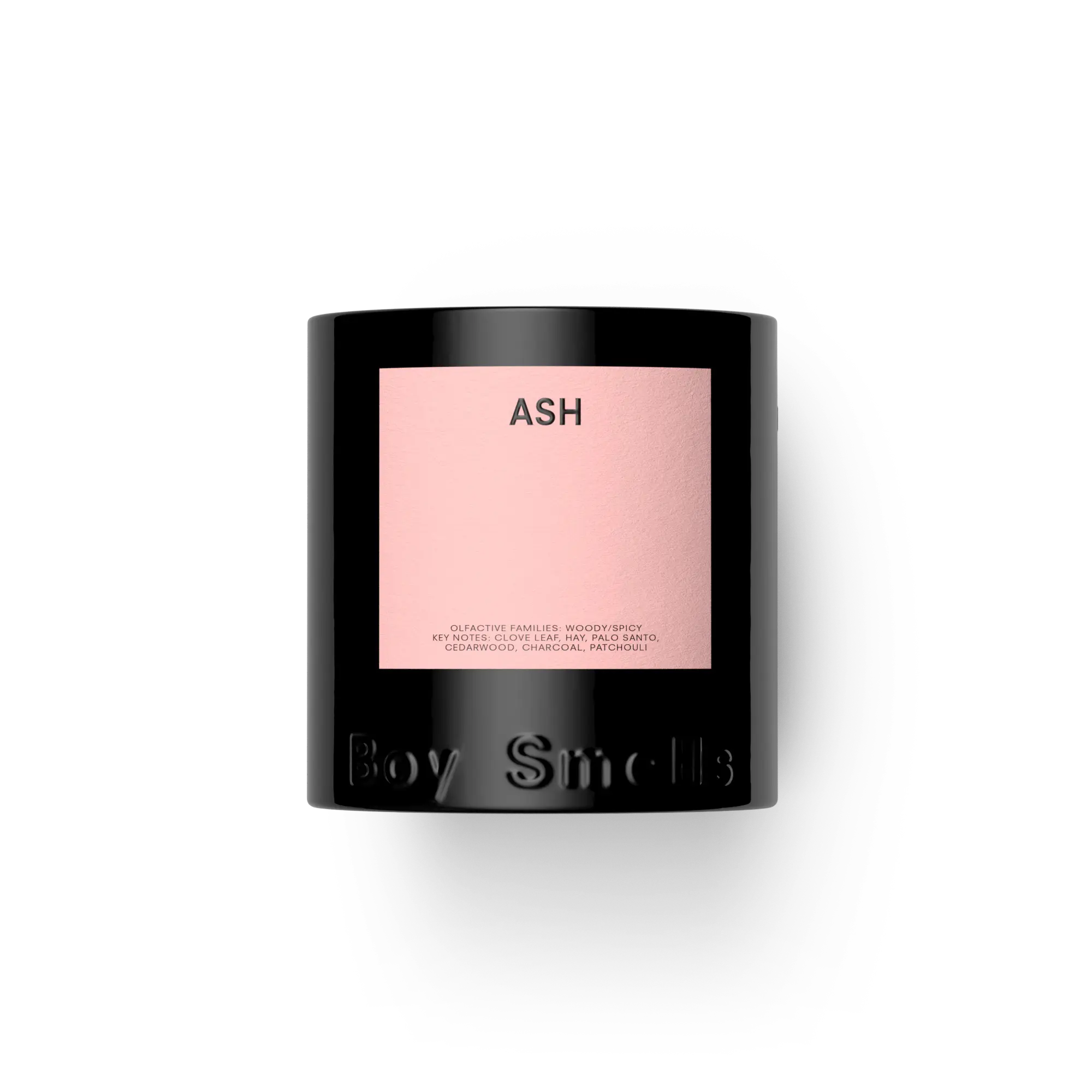 Ash - 8.5oz Candle - Charcoal, Palo Santo + Smoked Hay Ash - 8.5oz Candle - Charcoal, Palo Santo + Smoked Hay