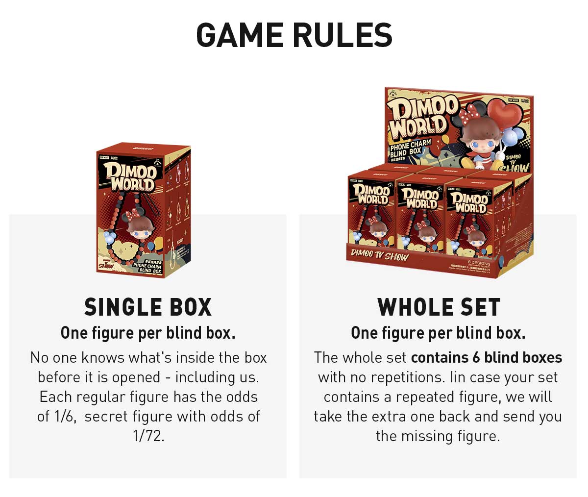 [Spanish]-DIMOO WORLD x Serie Disney – Caja Sorpresa de Lanyard para Celular Caja Ciega