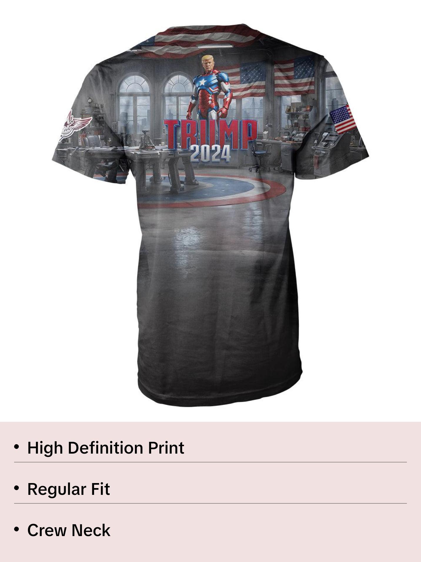 Trump Patriotic Ironman Shirt