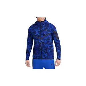 Tech Windrunner Fleece Full-zip Hoodie "Game Royal / Deep Royal Blue" HV5055 480