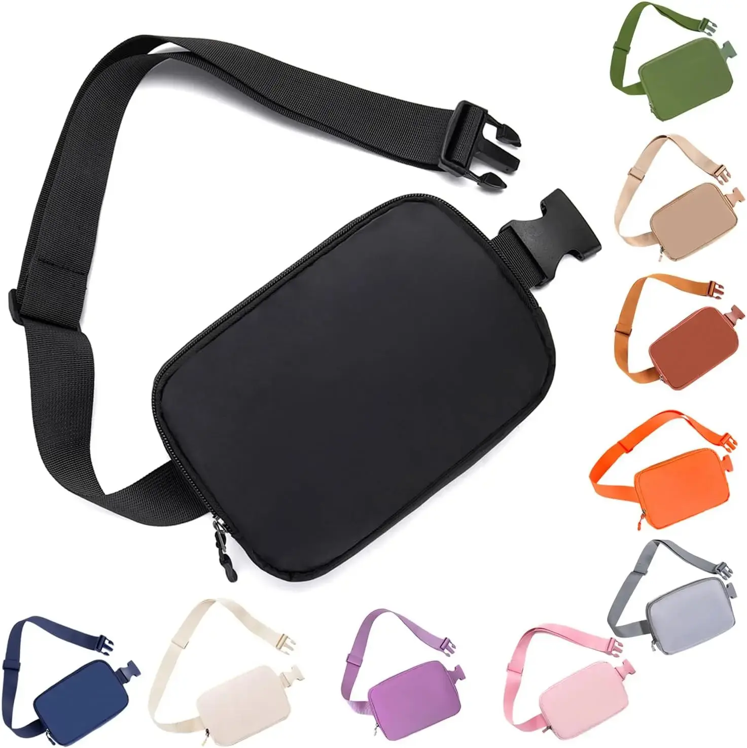 Belt bag Fanny pack crossbody bags for women Everywhere belt bag black Belt bag Fanny pack crossbody bags for women Everywhere belt bag black