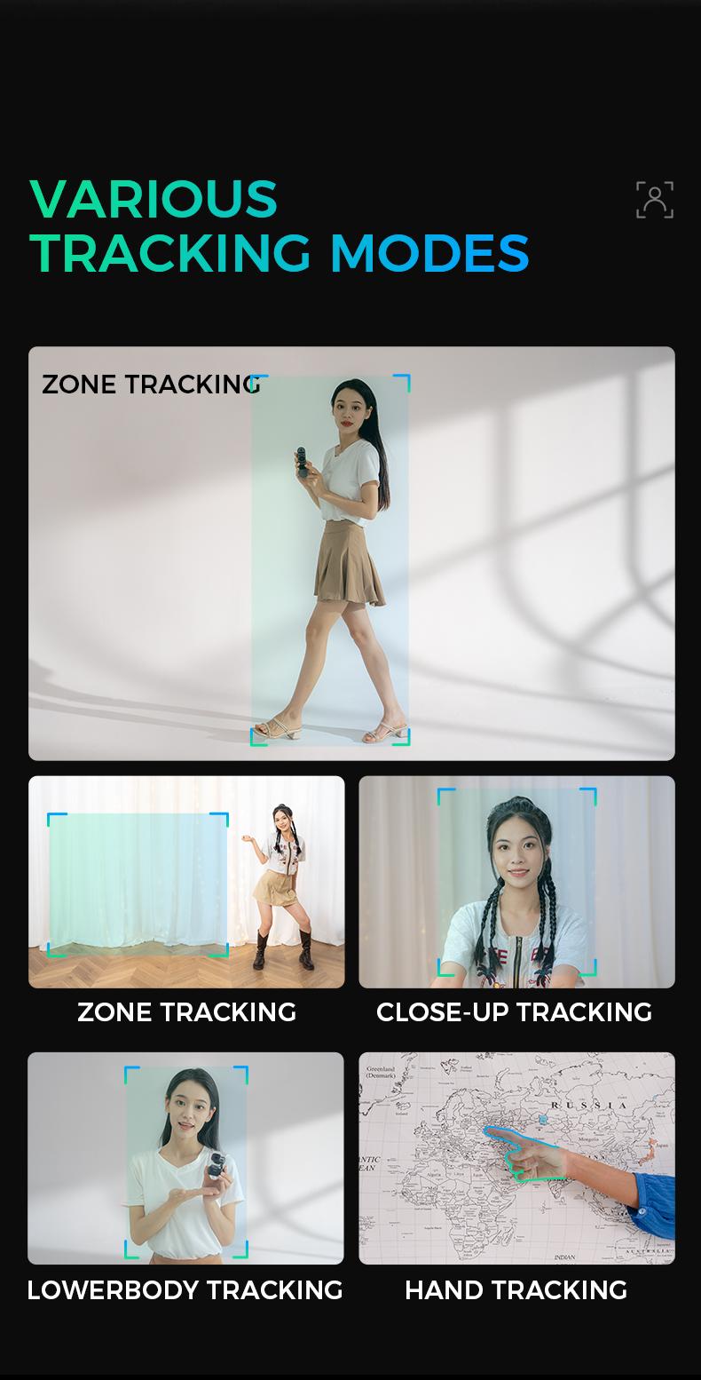 【Hot!!!】OBSBOT Tiny 2 Webcam 4K Voice Control PTZ, AI Tracking Multi-mode & Auto Focus, Web Camera with 1/1.5" Sensor, Gesture Control, 60 FPS, HDR Light Correction, Webcam for PC, Streaming, Conference wyze wirelesscamera videogames