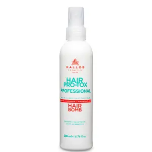 Leave In Treatment Spray - Keratin Collagen Hyaluronic Acid - Kallos Pro-Tox - Detangle Repair Strengthen - All Hair Types