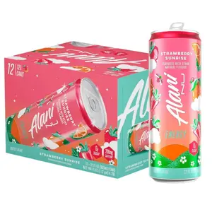 12 pack alani ny strawberry sunrise 12 fl oz cans