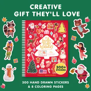 Holly Jolly Sticker Book