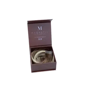 Magnetic Hair Design - Brown Rooted Chestnut/Blonde Weave (Filler Set)