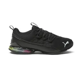 PUMA Womens Riaze Prowl Rainbow Lace Up Sneakers Shoes Casual - Black PUMA Womens Riaze Prowl Rainbow Lace Up Sneakers Shoes Casual - Black