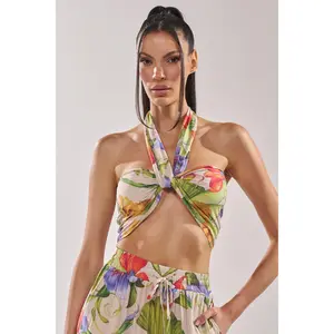 INTO THE GARDEN FLORAL BLOUSE